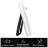Universal Car Bumper Protector Car Bumper Protector Corner Guard Anti-Scratch Strips Sticker Black Anti-Collision Patch