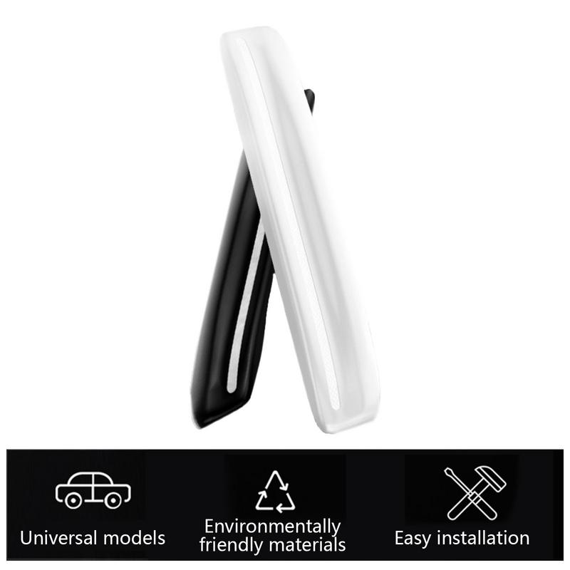 Universal Car Bumper Protector Car Bumper Protector Corner Guard Anti-Scratch Strips Sticker Black Anti-Collision Patch