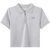 Betu Women's Half-Zip Polo T-Shirt