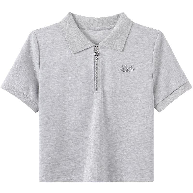 Betu Women s Half-Zip Polo T-Shirt
