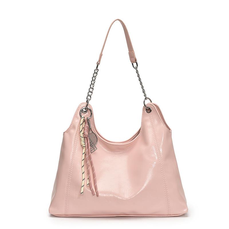 Large capacity bag women's 2025 new fashion versatile portable shoulder bag chain tote bag