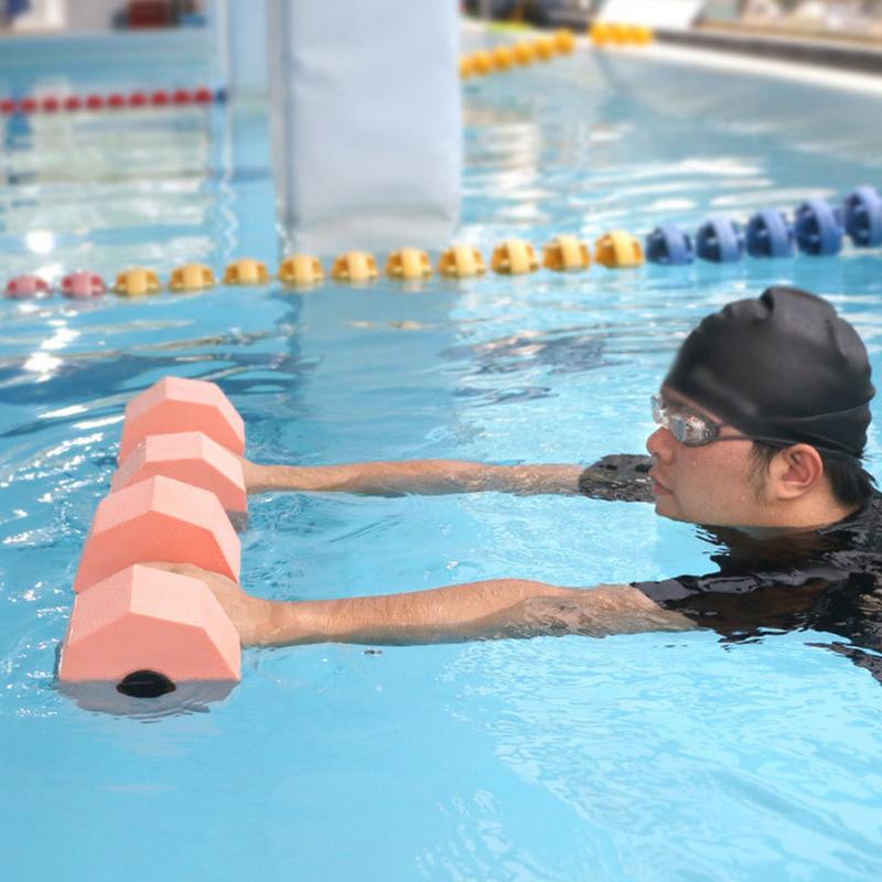 1 pair EVA Water Dumbbell Pool Exercise Floating Dumbbell Aquatic Exercise Dumbbells Water Sports Aerobic Fitness Equipment