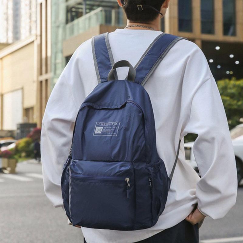 Faltbarer Rucksack für Damen und Herren Ultraleicht Outdoor Wander Rucksack Klettertasche Damen Reise Rucksäcke Jungen Mädchen Schulrucksack