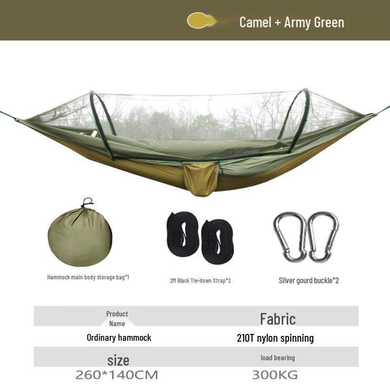 OLOEY Goose Down Insulated Mosquito Net Hammock