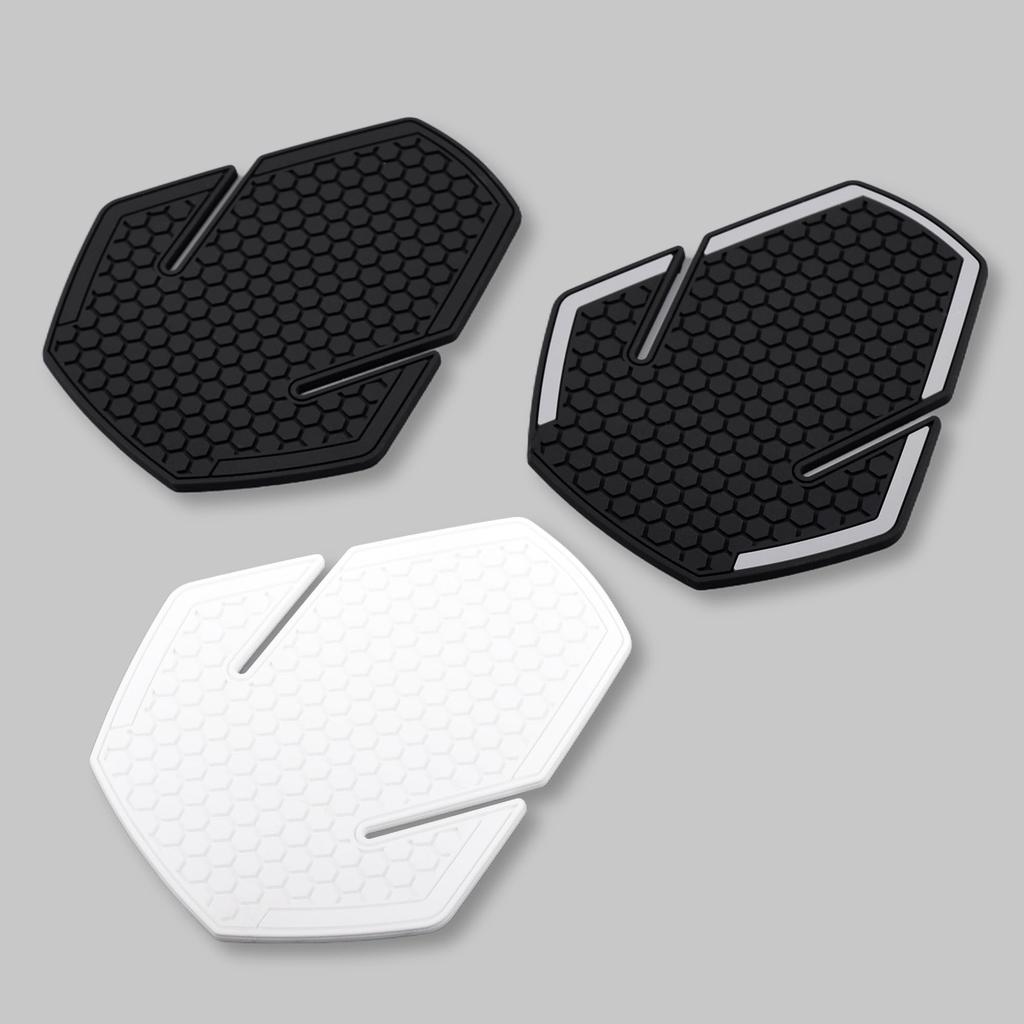 LEDISHUN Tank Pad Compatible with Kawasaki Eliminator/SE (24) ELIMINATOR400 Z E-1 Ninja E-1 (2024MY-) Putt (Fuel Tank) (White)