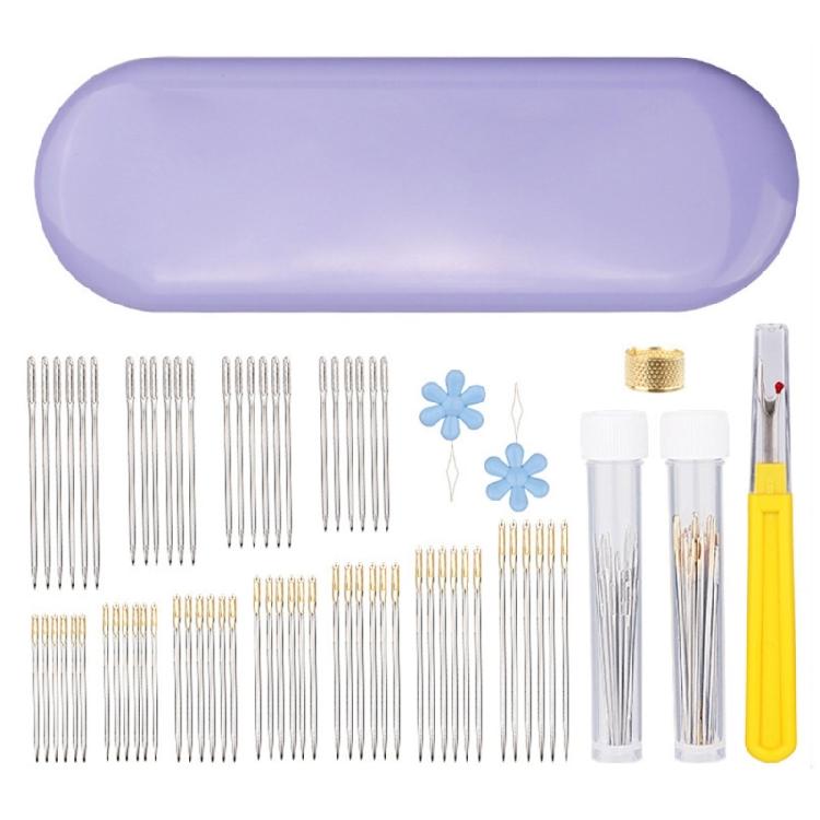 

Sewing Needle Set In See Through Case Suitable For Professional Stitching 1
