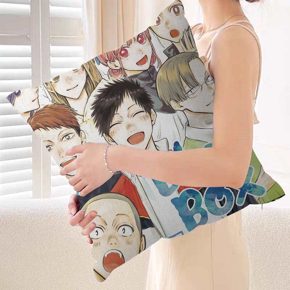 Blue Box Anime Cushion Cover Pillow Cover Decor Pillowcase Printed Cushion Case For Couch