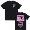 Tini Stoessel Cupido Pfeil und Bogen Schoss Und Versemmelte Es T-Shirt High-End Luxus Y2k Kurze Ärmel Klassisch Oversized Heißes Produkt Unisex T-Shirt