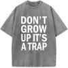 Washed Old High Quality T-shirt Hip Hop Streetwear Men Washed T-shirts Student Top T-shirts