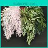 Leaf Peanut Artificial Silk Floral Bouquet Long Stem Wedding Decor Home Display