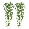 Artificial Green Willow Wall Hanging Indoor Living Room Hanging Basket Plant Wall Green Plant False Flower Vine Vine Hanging Decoration