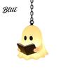 Cabin Core Lighting Ghost Bookshelf Light Decorative Library Lantern Vintage Fantasy Book Nook Lamp Magic Bedroom Reading Light for Bookworms