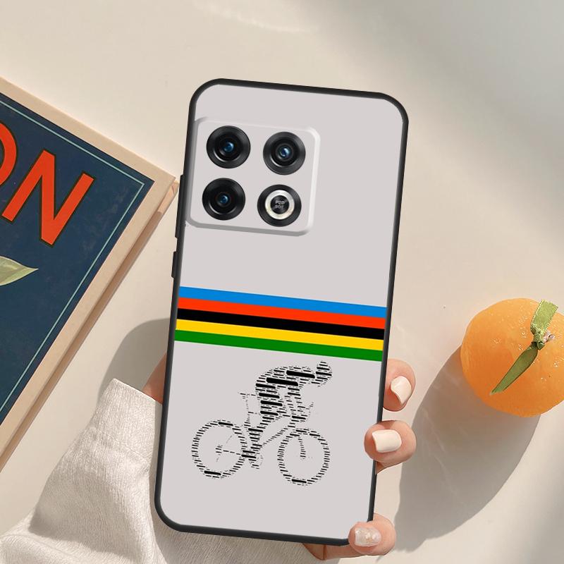 Bike Cycling Art Case For OnePlus 11 10 9 8 Pro 8T 9R 10T 9RT Ace Nord 2 2T CE N10 N100 N20 N200 Back Cover