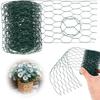 Hexagonal Wire Mesh Garden Fixing Net Floral Arrangements Animal Enclosures DIY Chicken Rabbit Cage Breeding Wire Mesh Fence
