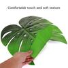 5 Stück Eva Monstera Blatt Platzsets 15,35 x 18,11 Zoll Rutschfest Rutschfest Tischsets Hitzebeständig Hitzebeständig Platzsets