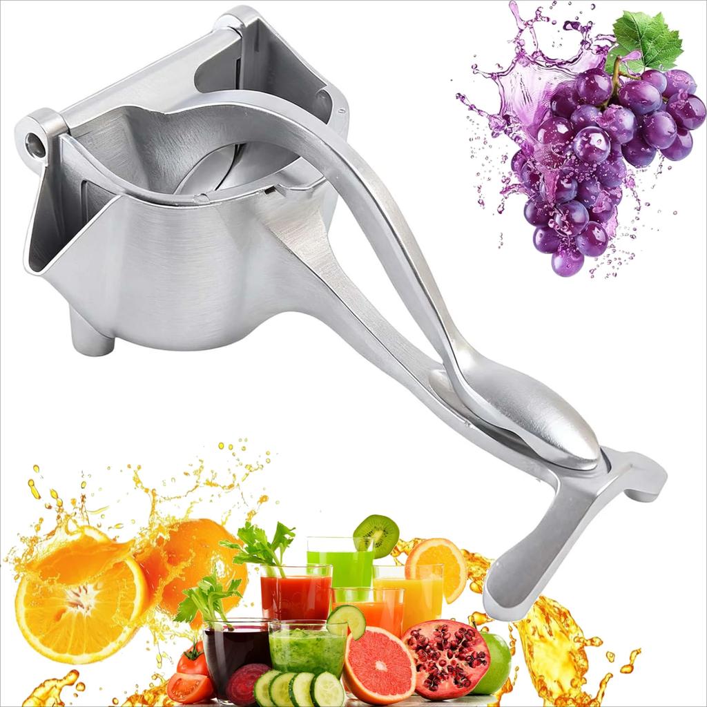 Aluminum Alloy Handheld Manual Press Squeezer Extractor Juicer For Fruits Lemons Tangerines Citrus Oranges Grape Grapefruits