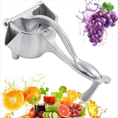 Aluminum Alloy Handheld Manual Press Squeezer Extractor Juicer For Fruits Lemons Tangerines Citrus Oranges Grape Grapefruits