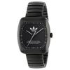 Adidas Originals Watch Retro Wave One Black Dial Stainless Steel Mineral Glass Quartz Watch AOSY24026 Men's