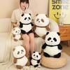 Adorable Fluffy Panda Plush Toy Cute And Soft Cuddly Stuffed Animal Pillow