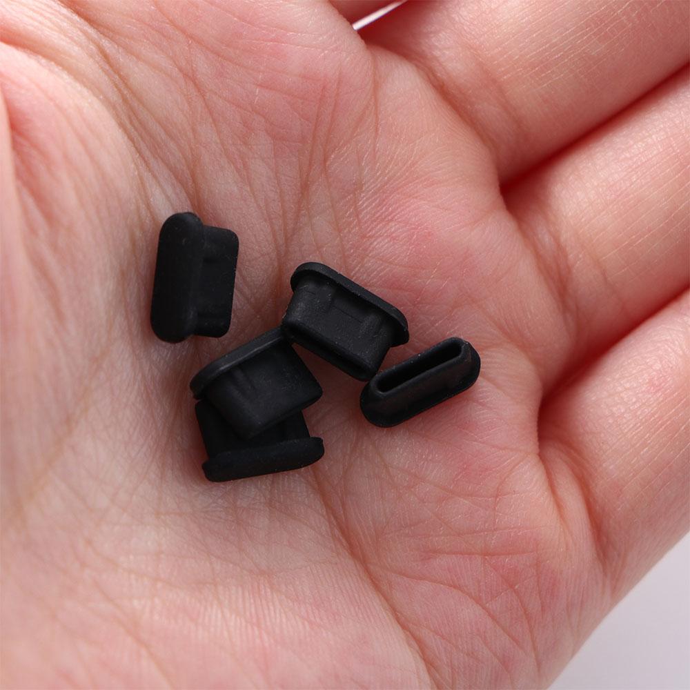 Krytka Silikonový kryt Zástrčka proti prachu typu C Kabel USB Typ C Zátky proti prachu Ochrana nabíjecího portu USB