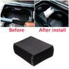 Car Styling Interior Storage Box Cup Holder Tray ABS Sundries Bracket Car Organizer Box for Jaguar XEL / XFL / F-PACE 2016-2019