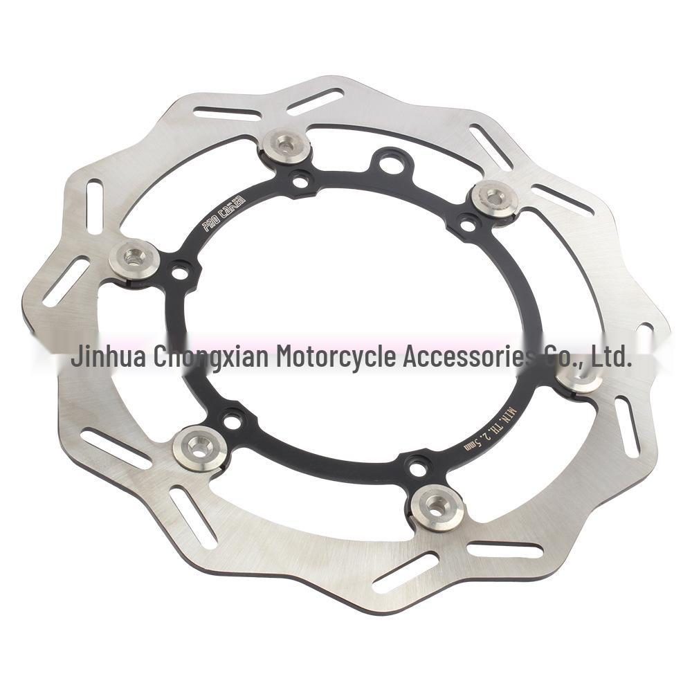 KTM260 Motosiklet Fren Sistemi için Ön Yüzer Fren Diski