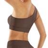 Nude Feeling One-Shoulder Quick-Dry Yoga Bra WX8002