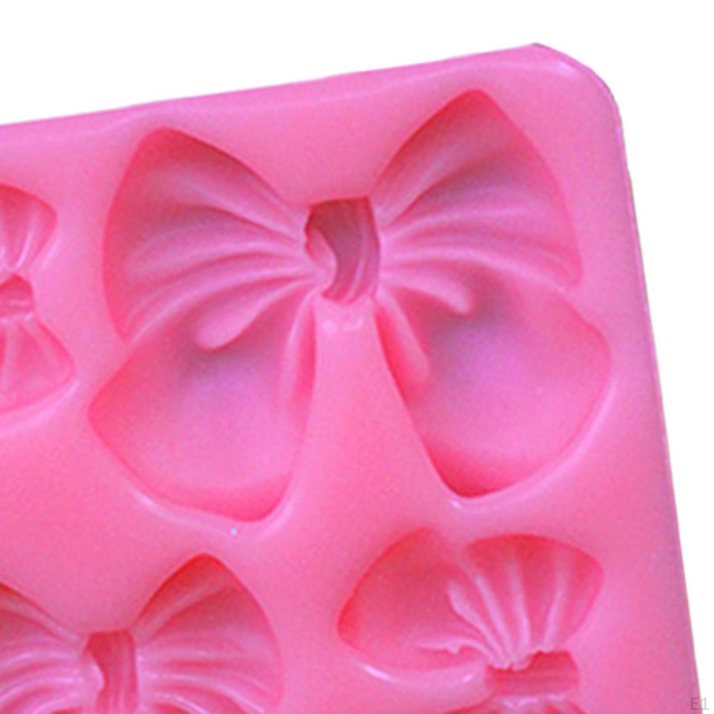 3D Bow Tie Silicone Model Fondant Supplies Statue DIY Art Crafts Plaster Crafting Epoxy Resin