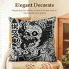 Popular Singer GGrimes Cushion Cover Natural Linen Organic Fabric DoubleSided Printing Sofa Home Decor Gift Pillow Case