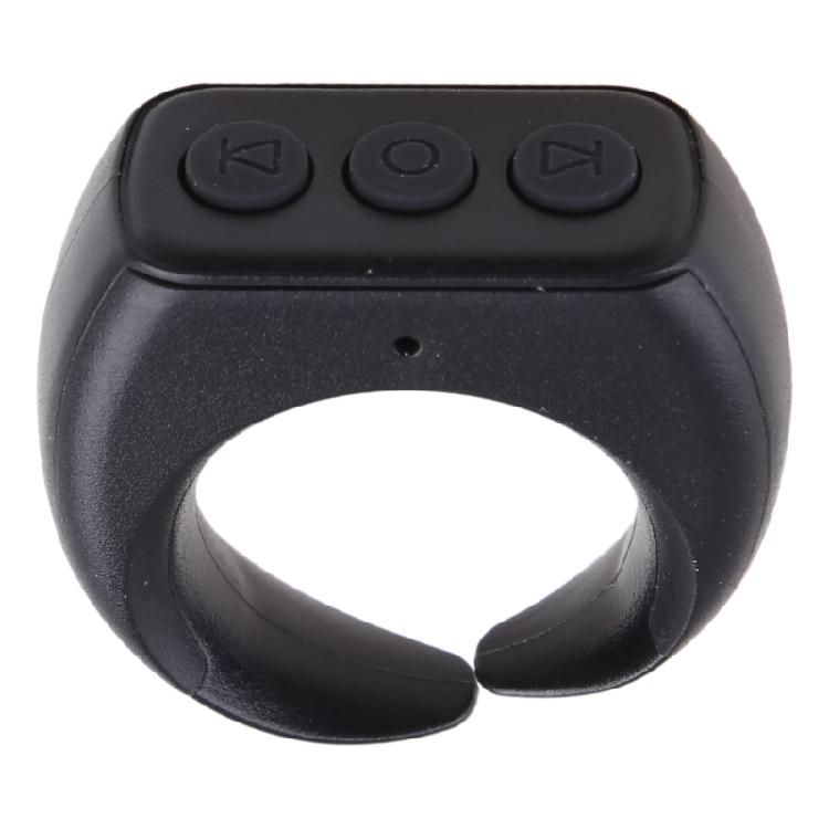 

Rechargeable Video Controller Ring Lightweight Mobile Phone Remote Control Ring чорний