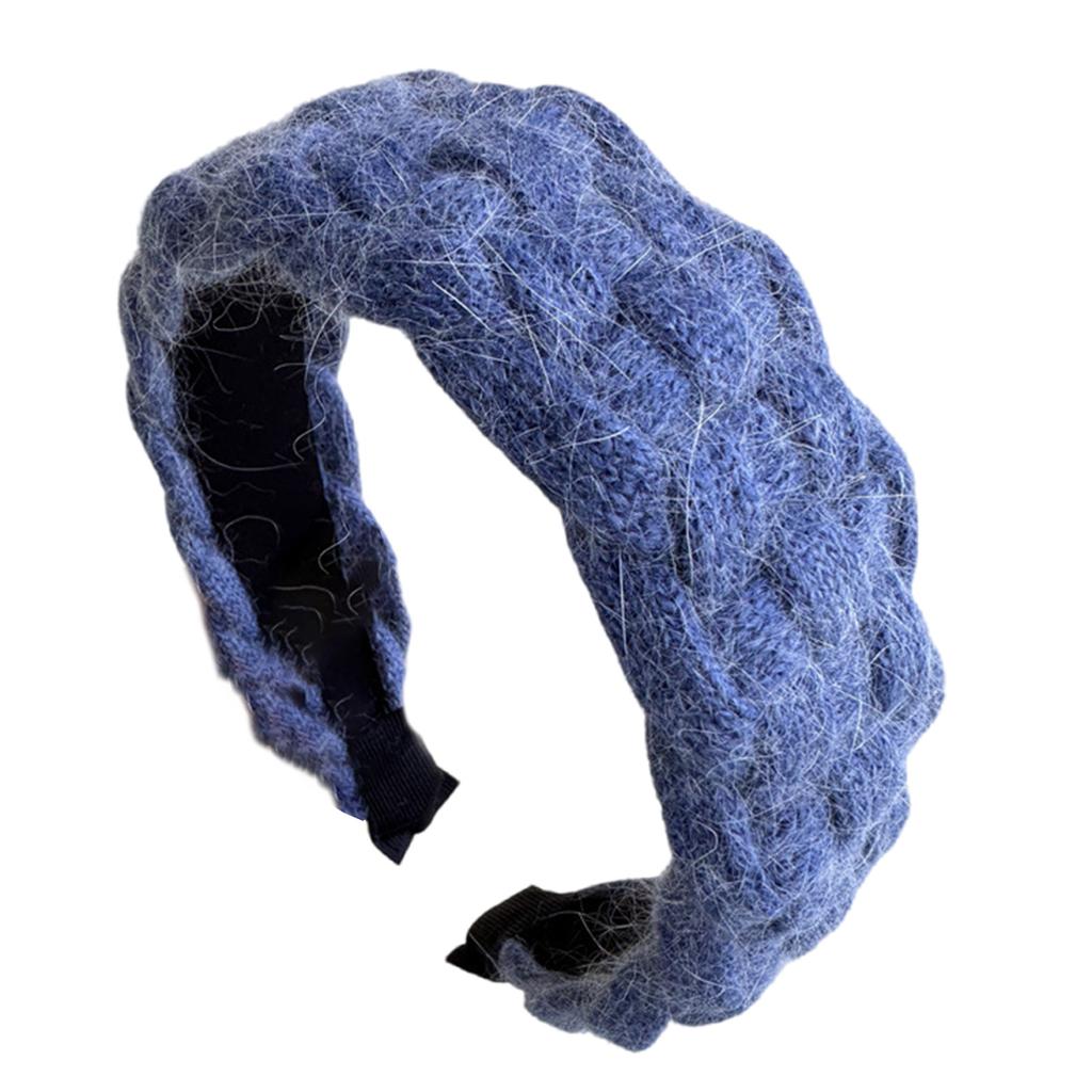 Fashionable Wide Braided Headbands for Women Stylish Headwear Casual Hair Accessories Headpieces for Party Work