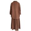 2024 Muslim Middle Eastern Women's Puff Sleeve Shirt and Skirt Casual Suit