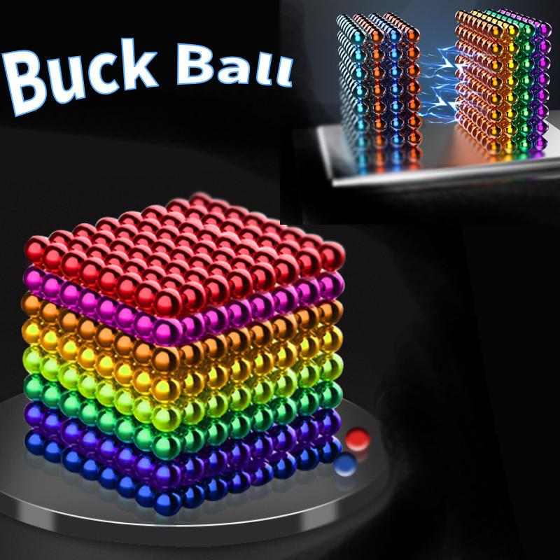 216 Colorful 5mm Magnetic Balls Educational Puzzle Toy Magnets