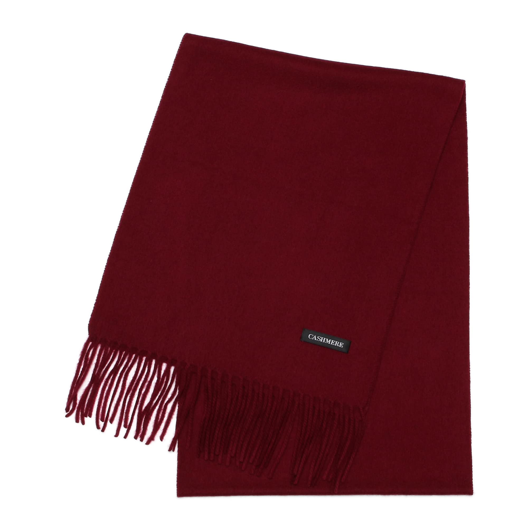 

Buyer Wool and Cashmere Sustainable Scarf and and Wool and Cashmere Solid Check [Women s Men s] Women s Men s Scarf, (Burgundy) NW30-N15340