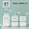 150W Multi-Port Charger: 3PD+3USB for Apple, Huawei, and More Fast Charging