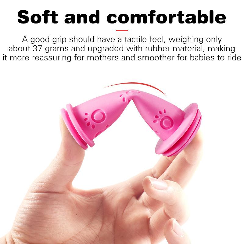 Rękaw na rączkę roweru dziecięcego, antypoślizgowy miękki uchwyt gumowy, akcesoria do uchwytów, sprzęt rowerowy