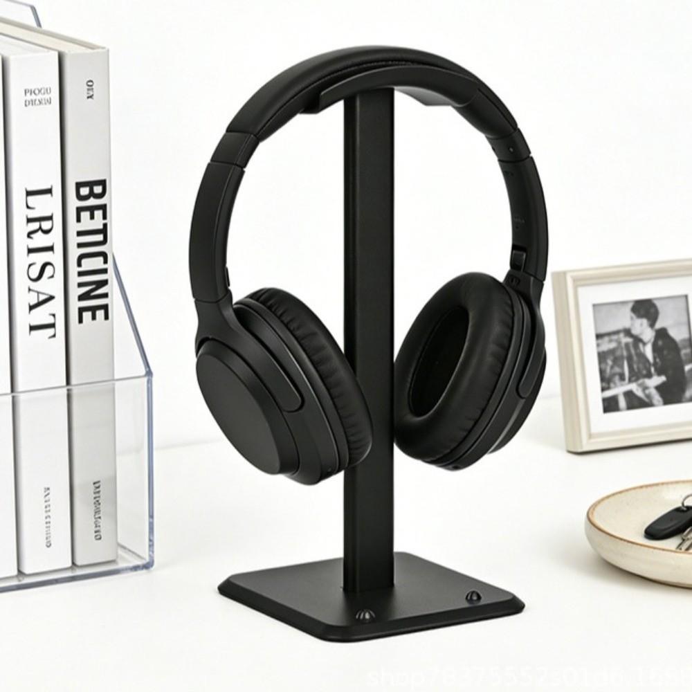Sturdy Headset Holder Modern Headphones Stand Rack Headphone Stand  Workstation