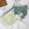 50g Sparkling Thread Silver Wire Hollow Cotton Yarn Crochet Butterfly Broken Silver Bag Hat Round Strand Cotton Material Bag