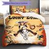 Lucky Luke Pride Bedding Quilt Set Quilt Cover Pillowcase Home Decoration Birthday Gift (1 * duvet cover + 2 * pillowcase, without core)