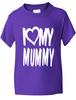 Funny Kids T-Shirt I Love My Mummy Boys Girls Age 1-13Will Be Opened In a New Window or Tab