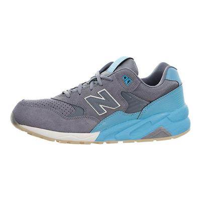 Buty do biegania Nb 580 Classic Retro Tkanina Siateczka Niskie Unisex sneaker Szary Niebieski MRT580UR