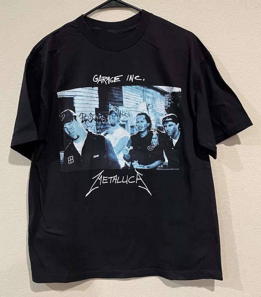 Vintage 90s Metallica Garage Inc 1998 Black Rock Band Tee S-4XL Unisex T-Shirt