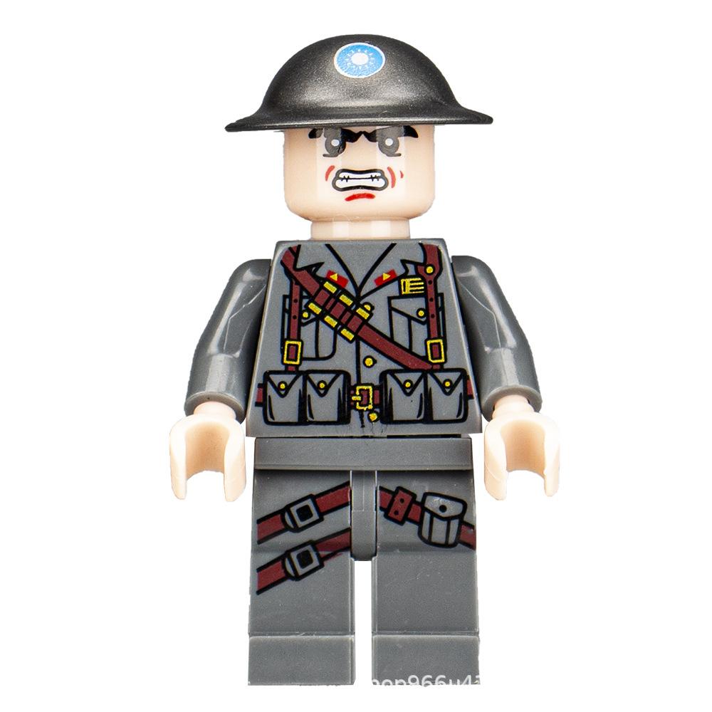 Military Building Block Doll Collection Series Building Block Children'S Toy Assembly
