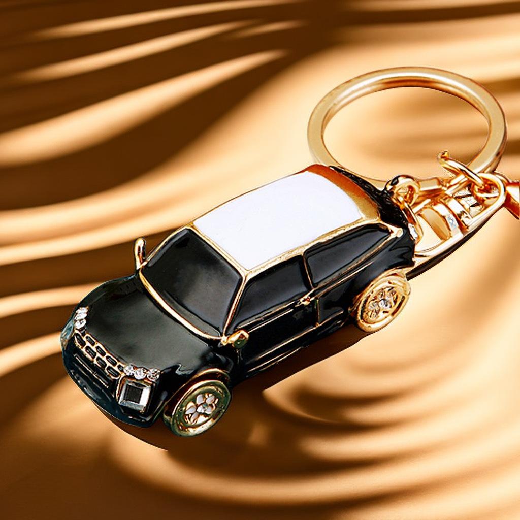 -verkoop Kleine Commodity Auto Metaal Vrouwelijke Tas Hanger Ring Tas Bedeltje white