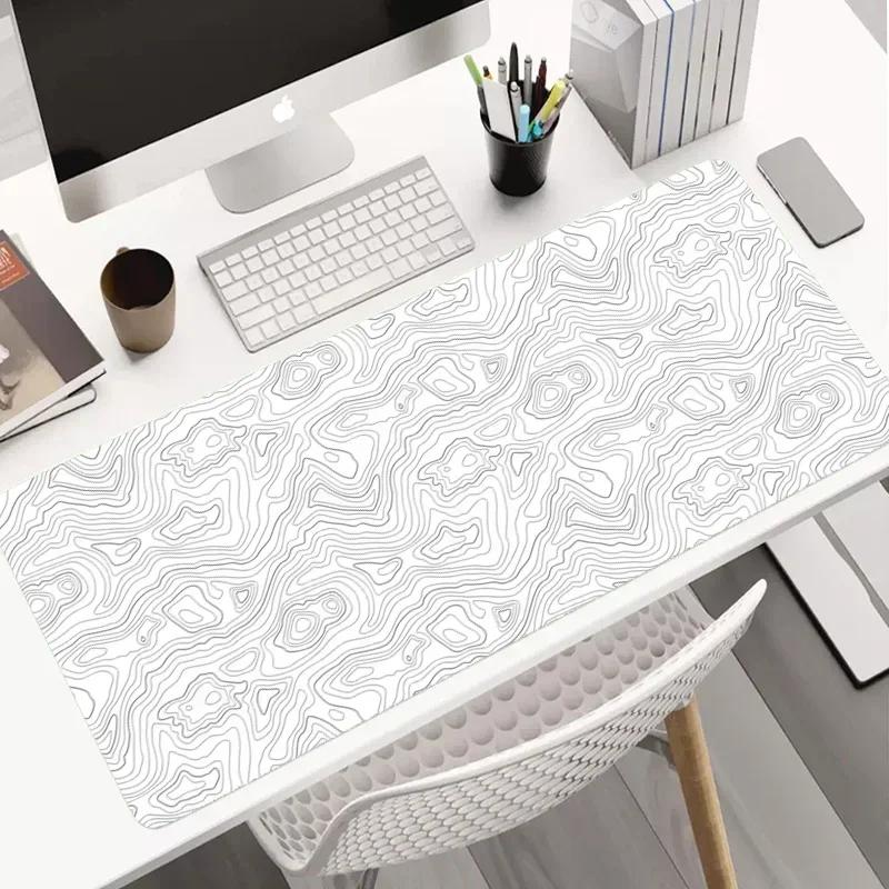 Sell Large Gaming Mouse Pad Multi-size Gamer Mat Abstract XL Computer Cushion Keyboard Desk Non-Slip Rubber Locking Edge Rug