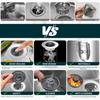Upgraded 3 In 1 Kitchen Sink Drain Strainer - Stopper Set, Stainless Steel Kitchen Sink Stopper, Pop Up Anti-Clogging Sink Strainer Basket Filter for