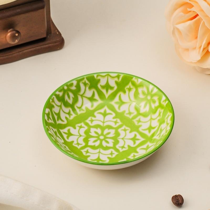 Ceramic Condiment Dishes, Bohemian Style Plates, Sauce Dishes, Suitable For Kitchens, Restaurants, Sushi Shops, And Picnics