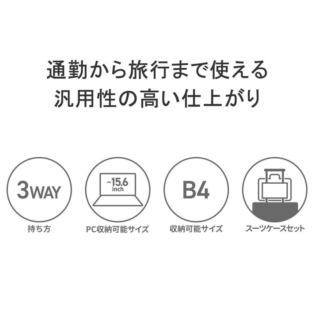 New Era Business Bag, Three-Way Travel Bag, 33L, Black