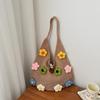 Nuova Borsa a Spalla Floreale alla Moda per Donna Stile Campagnolo Casual da Donna Grande Capacità Borsa da Viaggio Shopper