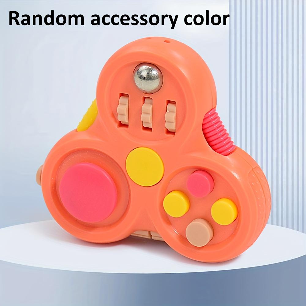 Fingertip Gyro Toy Gyro Magic Cube Game Controller Suitable for 4 Seasons Fingertip Game Creative Toy 1pc оранжевый